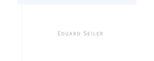 Eduard Seiler
