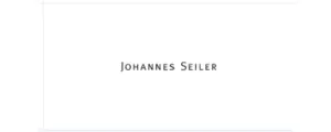 Johannes Seiler